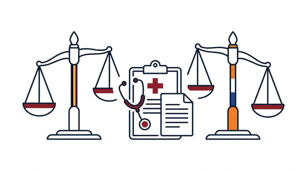 Vergelijking medisch recht België en Nederland