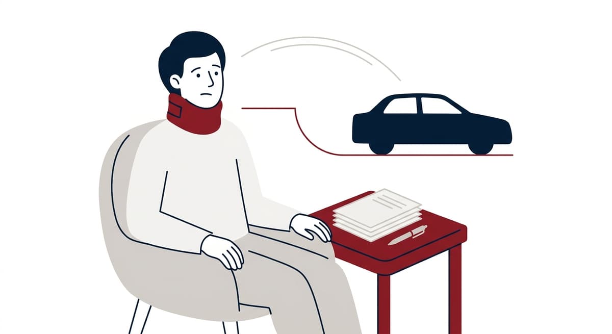 Illustratie whiplash letselschade